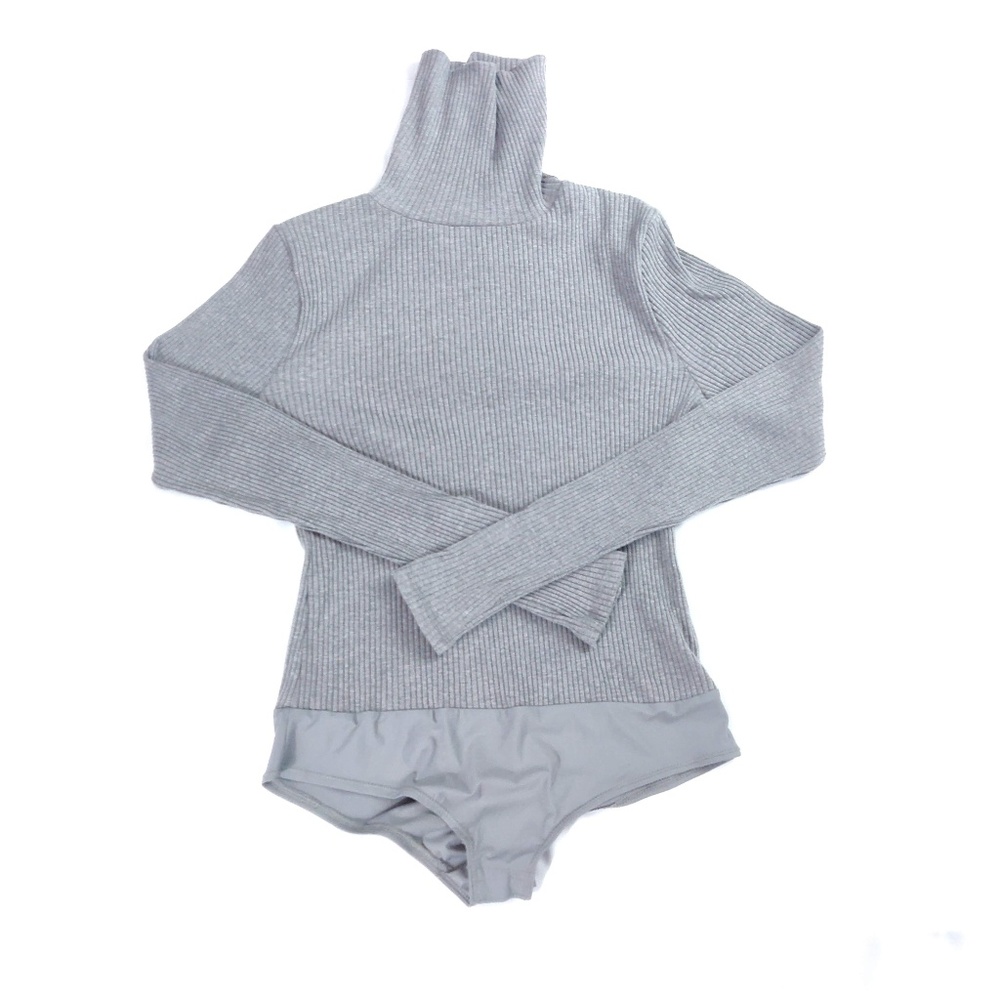 J-crew turttleneck long sleeve sweater bodysuit